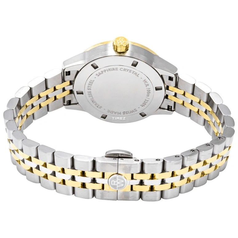 Raymond Weil,Women’s 34mm,34mm,Stainless Steel,White,Quartz,Day,Sapphire,Crystal Glass,5634,5634-STP-97081