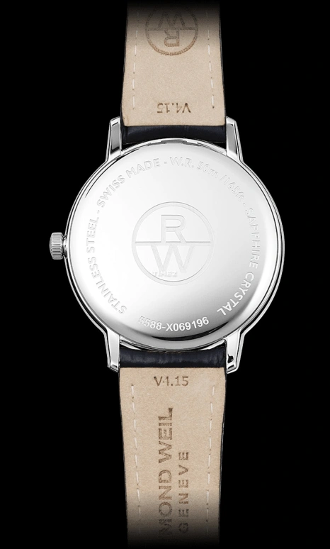Raymond Weil,Men’s 42mm,42mm,Stainless Steel,White,Quartz,Day,Sapphire,Crystal Glass,5588,5588-STC-00300