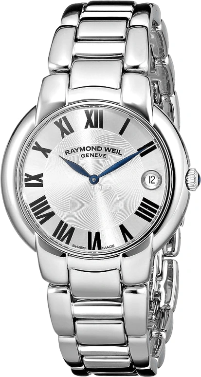 Raymond Weil,Women’s 35mm,35mm,Stainless Steel,Silver,Grey,Quartz,Day,Sapphire,Crystal Glass,5235,5235-ST-01659