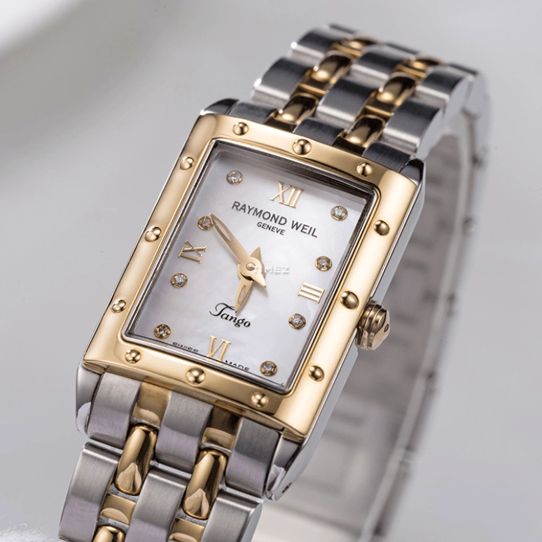 Raymond Weil,Women’s 30mm,30mm,Stainless Steel,Silver White,Quartz,Sapphire,Crystal Glass,Square,5971,5971-STP-00995