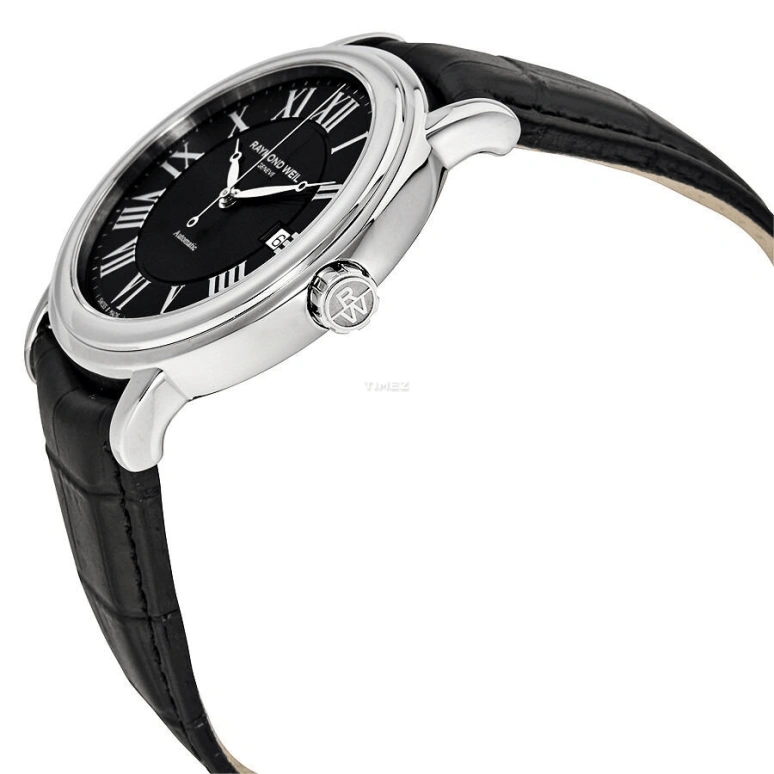 Raymond Weil,Men’s 41.50mm,41.50mm,Stainless Steel,Black,Automatic,Sapphire,Crystal Glass,Round,2847,2847-STC-00209