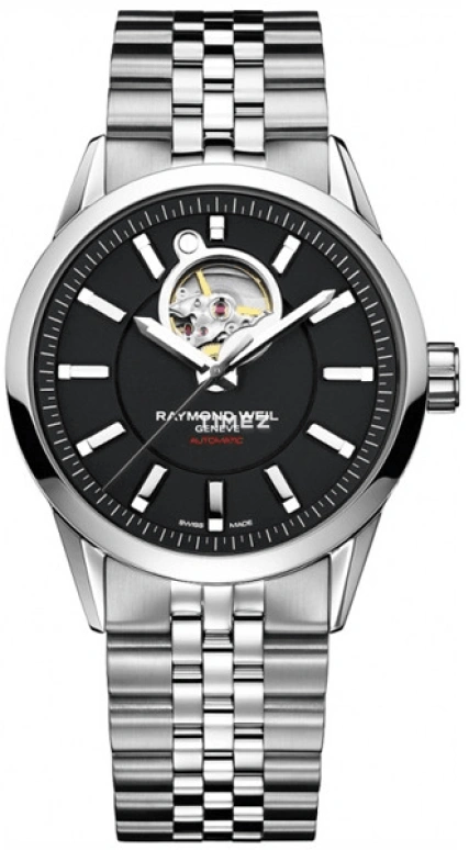 Raymond Weil,Men’s 42mm,42mm,Stainless Steel,Black,Automatic,Sapphire,Crystal Glass,Round,2710,2710-ST-20001