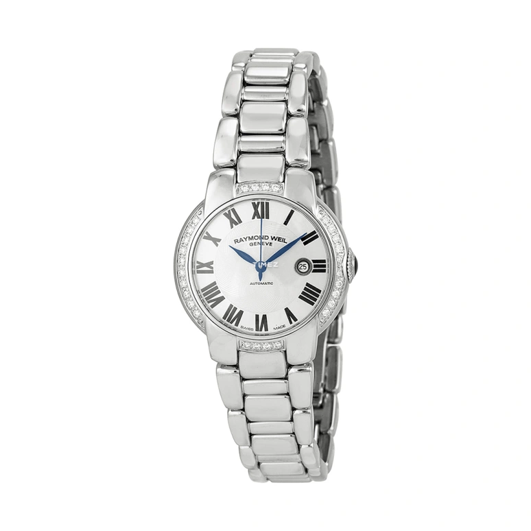 Raymond Weil,Women’s 29mm,29mm,Stainless Steel,Silver,Grey,Automatic,Day,Sapphire,Crystal Glass,2629,2629-STS-01659