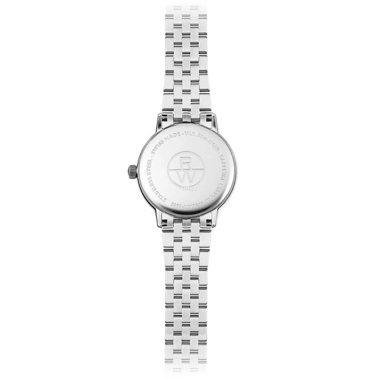 Raymond Weil,Women’s 29mm,29mm,Stainless Steel,White,Quartz,Day,Sapphire,Crystal Glass,5988,5988-ST-40081