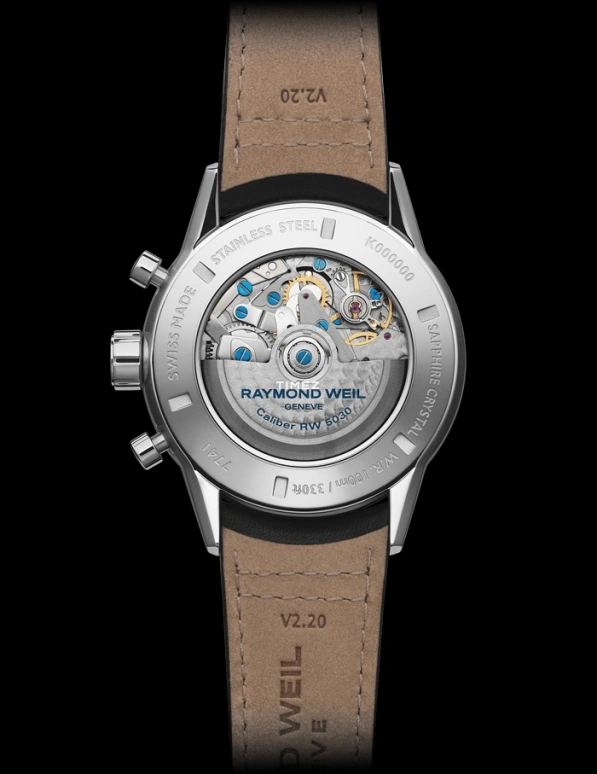 Raymond Weil,Men’s 42mm,42mm,Stainless Steel,White,Automatic,Chronograph,Sapphire,7741,7741-SC1-30021