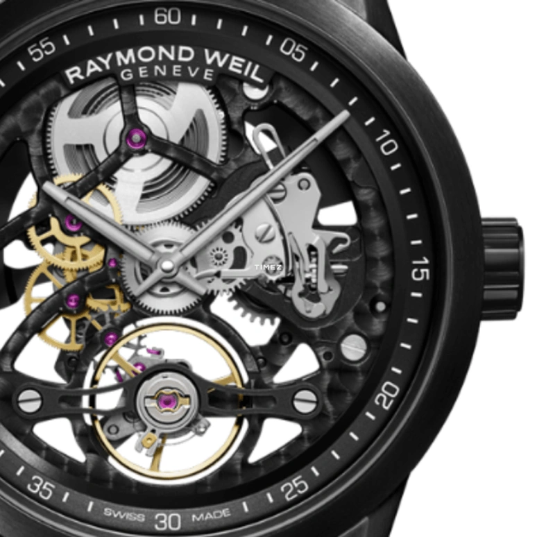 Raymond Weil,Men’s 42mm,42mm,Stainless Steel,Black,Automatic,Sapphire,Crystal Glass,Round,2785,2785-BKR-20000