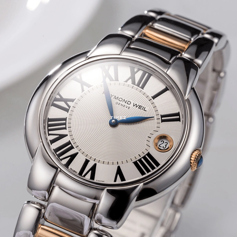 Raymond Weil,Women’s 35mm,35mm,Stainless Steel,Silver,Grey,Quartz,Day,Sapphire,Crystal Glass,5235,5235-S5-00659