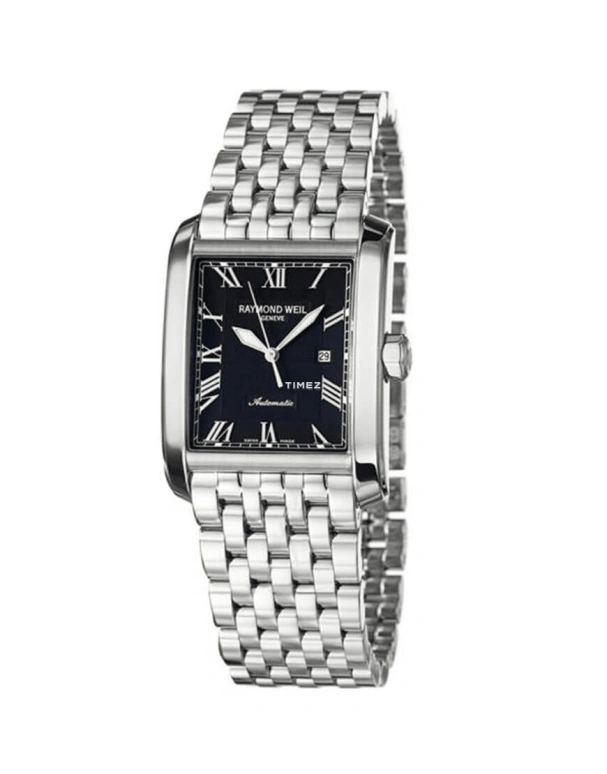 Raymond Weil,Men’s 39.30x29.50mm,39.30x29.50mm,Stainless Steel,Black,Automatic,Day,Sapphire,Crystal Glass,2671,2671-ST-00209