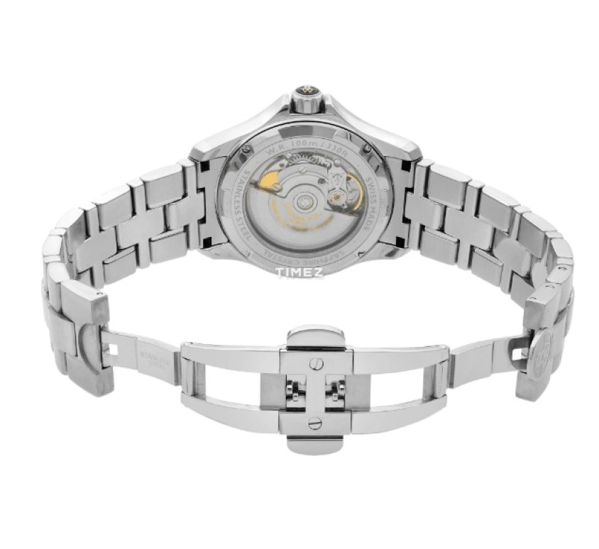 Raymond Weil,Men’s 39mm,39mm,Stainless Steel,Grey,Automatic,Day,Sapphire,Crystal Glass,2970,2970-ST-00608