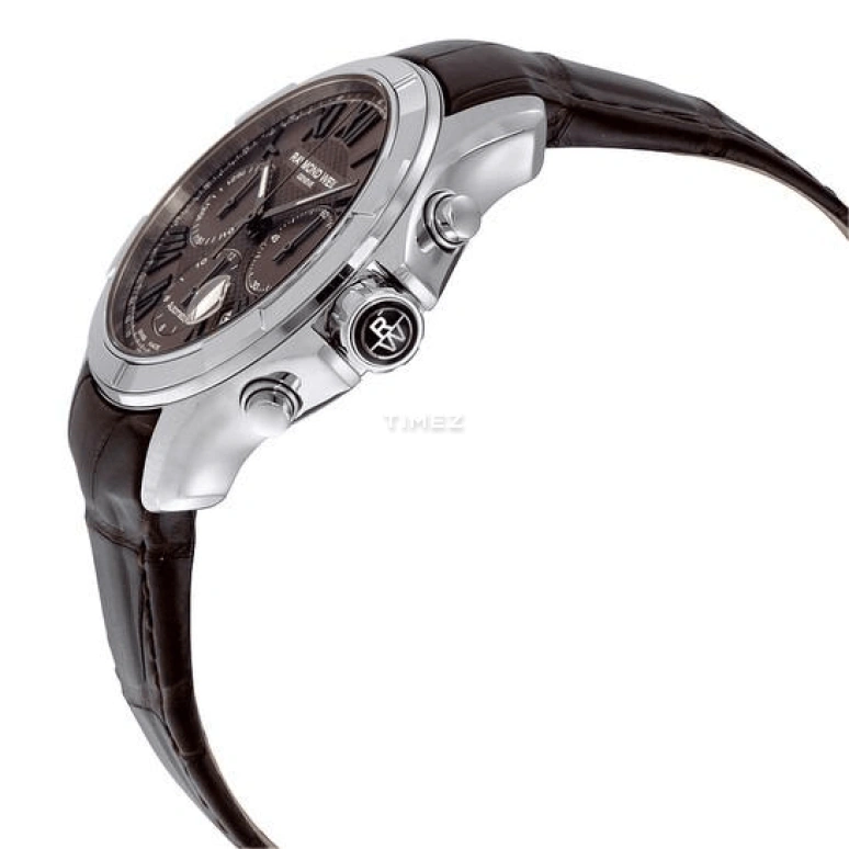 Raymond Weil,Men’s 41mm,41mm,Stainless Steel,Coffee,Automatic,Chronograph,Day,7260,7260-STC-00718