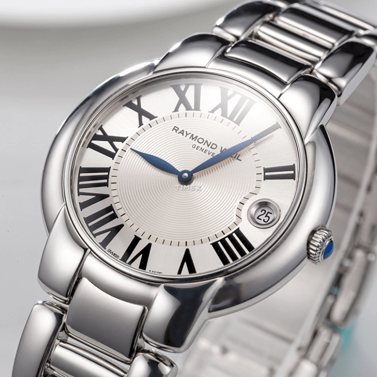 Raymond Weil,Women’s 35mm,35mm,Stainless Steel,Silver,Grey,Quartz,Day,Sapphire,Crystal Glass,5235,5235-ST-00659