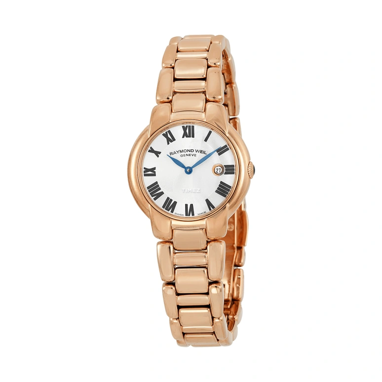 Raymond Weil,Women’s 29mm,29mm,Stainless Steel,Rose Gold,Silver White,Quartz,Day,Sapphire,Crystal Glass,5229,5229-P5-01659