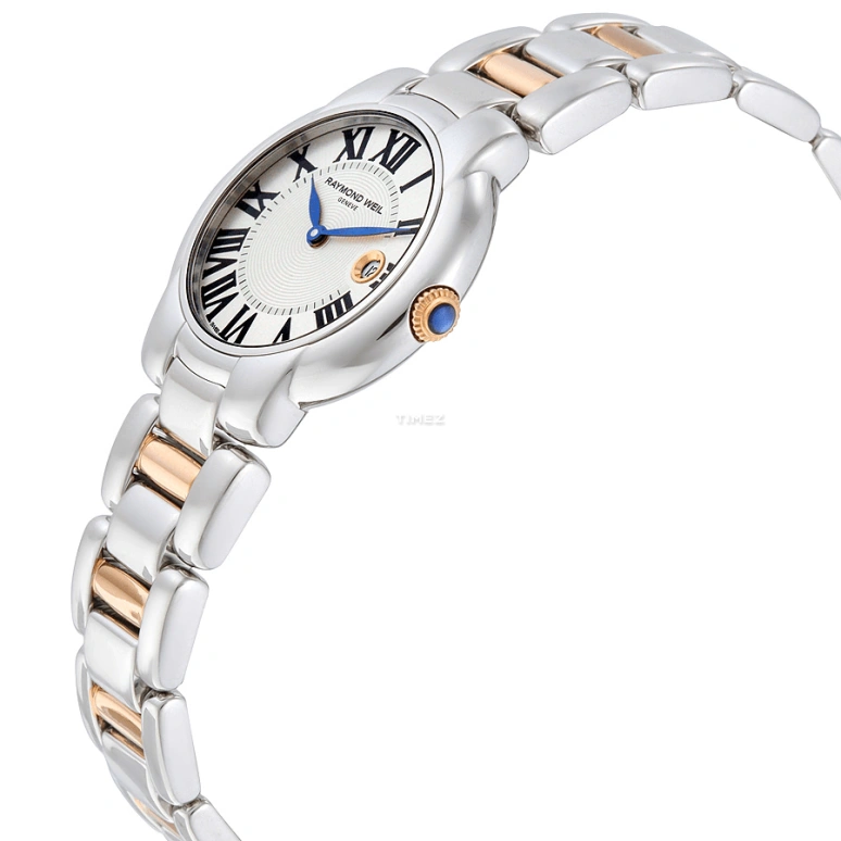 Raymond Weil,Women’s 29mm,29mm,Stainless Steel,Silver,Grey,Quartz,Day,Sapphire,Crystal Glass,5229,5229-S5-00659