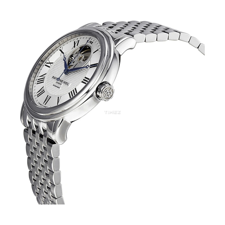 Raymond Weil,Men’s 39.50mm,39.50mm,Stainless Steel,Silver White,Automatic,Chronograph,Sapphire,Crystal Glass,2827,2827-ST-00659