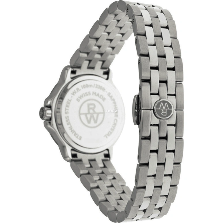 Raymond Weil,Women’s 28mm,28mm,Stainless Steel,White,Quartz,Day,Sapphire,Crystal Glass,5391,5391-ST-30001