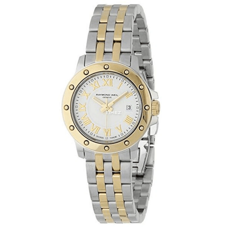 Raymond Weil,Women’s 28mm,28mm,Stainless Steel,Silver White,Quartz,Day,Sapphire,Crystal Glass,5399,5399-STP-00308