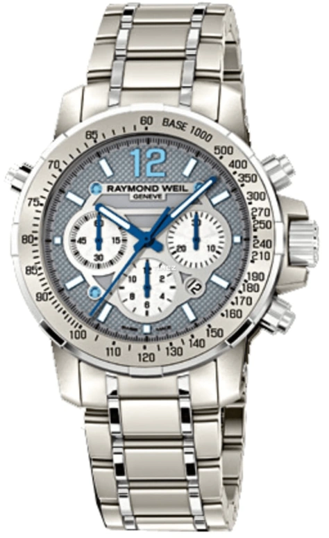 Raymond Weil,Men’s 46mm,46mm,Titanium,Grey,Automatic,Chronograph,Day,7800,7800-TI-05607