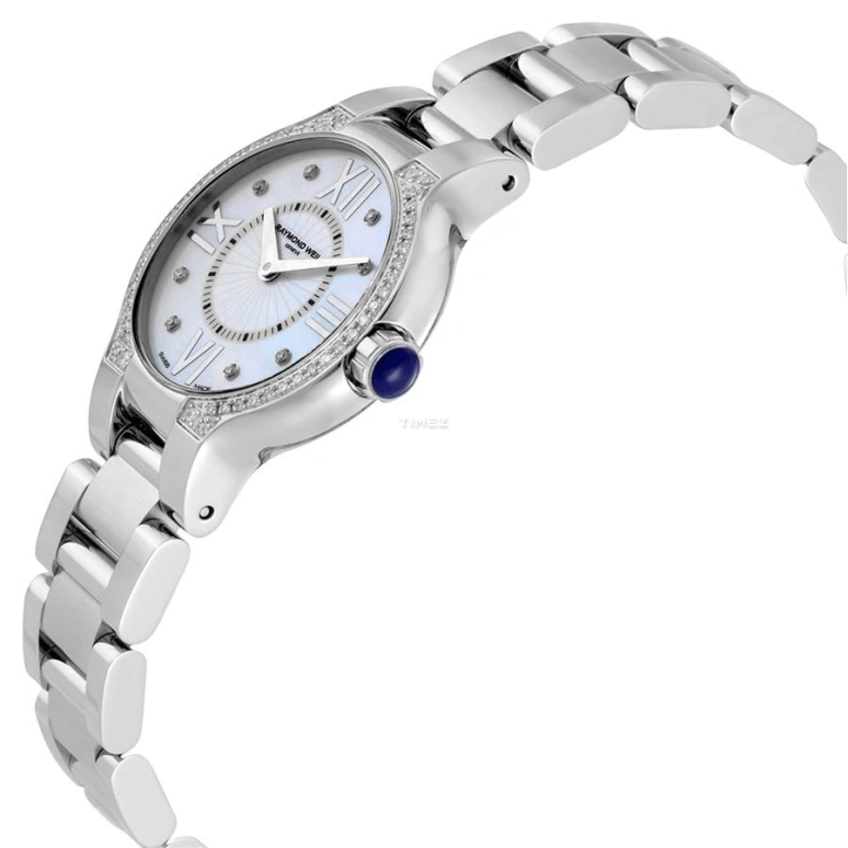 Raymond Weil,Women’s 27mm,27mm,Stainless Steel,Silver White,Quartz,Sapphire,Crystal Glass,Round,5927,5927-STS-00995
