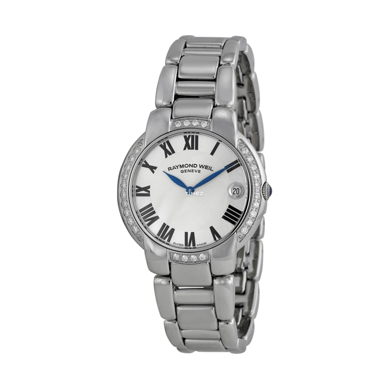 Raymond Weil,Women’s 35mm,35mm,Stainless Steel,Silver,Grey,Quartz,Day,Sapphire,Crystal Glass,5235,5235-STS-01659