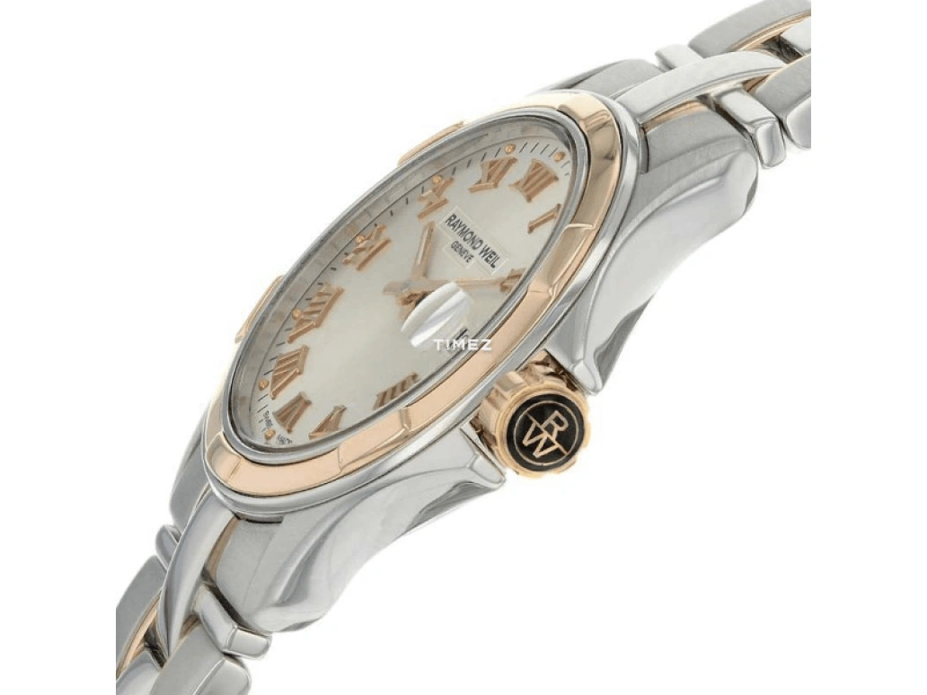 Raymond Weil,Other 28mm,28mm,Stainless Steel,Silver,Grey,Quartz,Day,Sapphire,Crystal Glass,9460,9460-SG5-00658