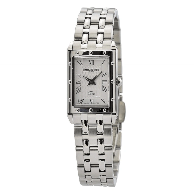Raymond Weil,Women’s 30mm,30mm,Stainless Steel,Silver White,Quartz,Sapphire,Crystal Glass,Square,5971,5971-ST-00658