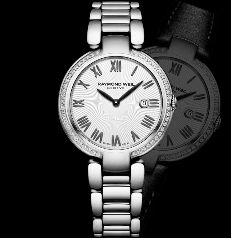 Raymond Weil,Women’s 32mm,32mm,Stainless Steel,Silver,Quartz,Day,Sapphire,Crystal Glass,1600,1600-STS-00659
