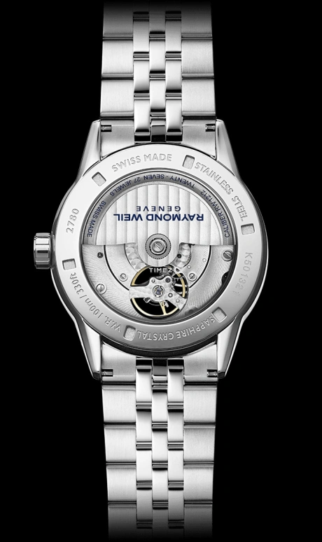Raymond Weil,Men’s 42.50mm,42.50mm,Stainless Steel,Black,Automatic,Sapphire,Crystal Glass,Round,2780,2780-ST-20001