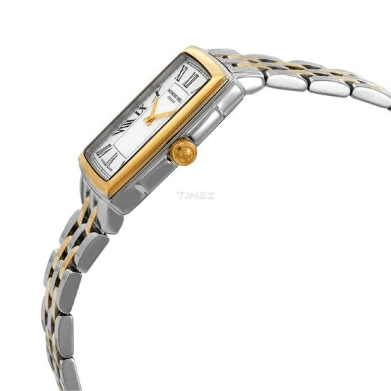 Raymond Weil,Women’s 23.40mm,23.40mm,Stainless Steel,Silver White,Quartz,Day,Sapphire,Crystal Glass,5925,5925-STP-00300