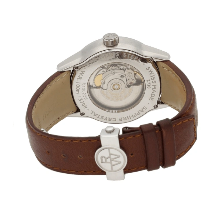 Raymond Weil,Men’s 42mm,42mm,Stainless Steel,Brown,Automatic,Day,Sapphire,Crystal Glass,2730,2730-SLS-05707