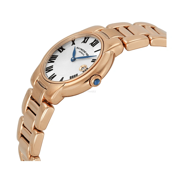 Raymond Weil,Women’s 29mm,29mm,Stainless Steel,Rose Gold,Silver White,Quartz,Day,Sapphire,Crystal Glass,5229,5229-P5-01659
