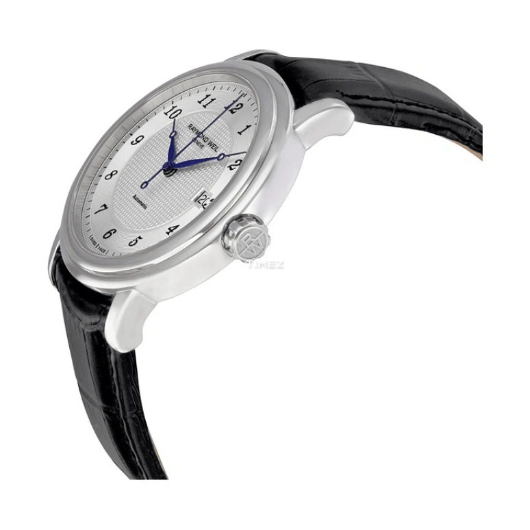 Raymond Weil,Men’s 39.50mm,39.50mm,Stainless Steel,Silver White,Automatic,Day,Sapphire,Crystal Glass,2837,2837-STC-05659