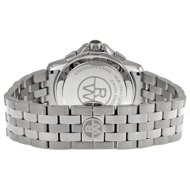 Raymond Weil,Men’s 40mm,40mm,Stainless Steel,Silver,Quartz,Chronograph,Day,4891,4891-ST-00650