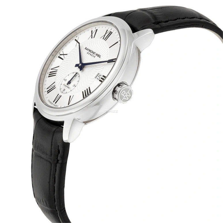 Raymond Weil,Men’s 40mm,40mm,Stainless Steel,Silver,Automatic,Day,Sapphire,Crystal Glass,2238,2238-STC-00659