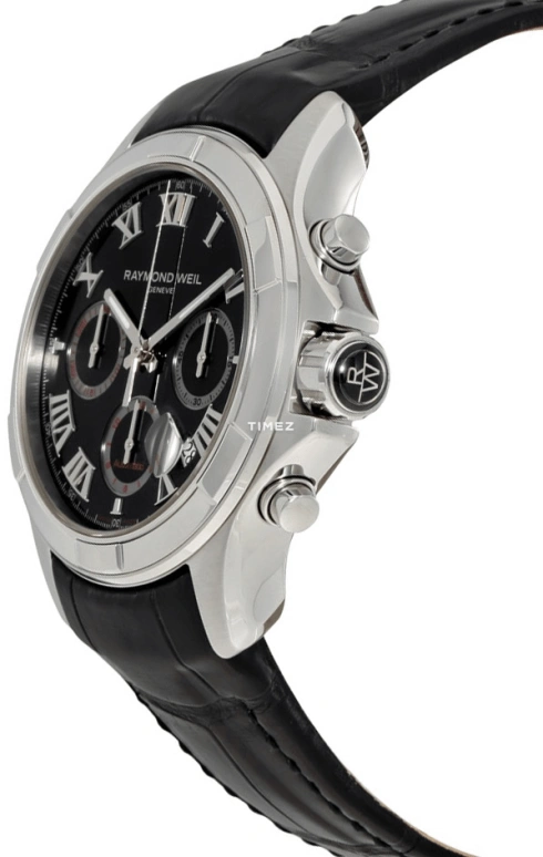 Raymond Weil,Men’s 41mm,41mm,Stainless Steel,Grey,Automatic,Chronograph,Day,7260,7260-STC-00208