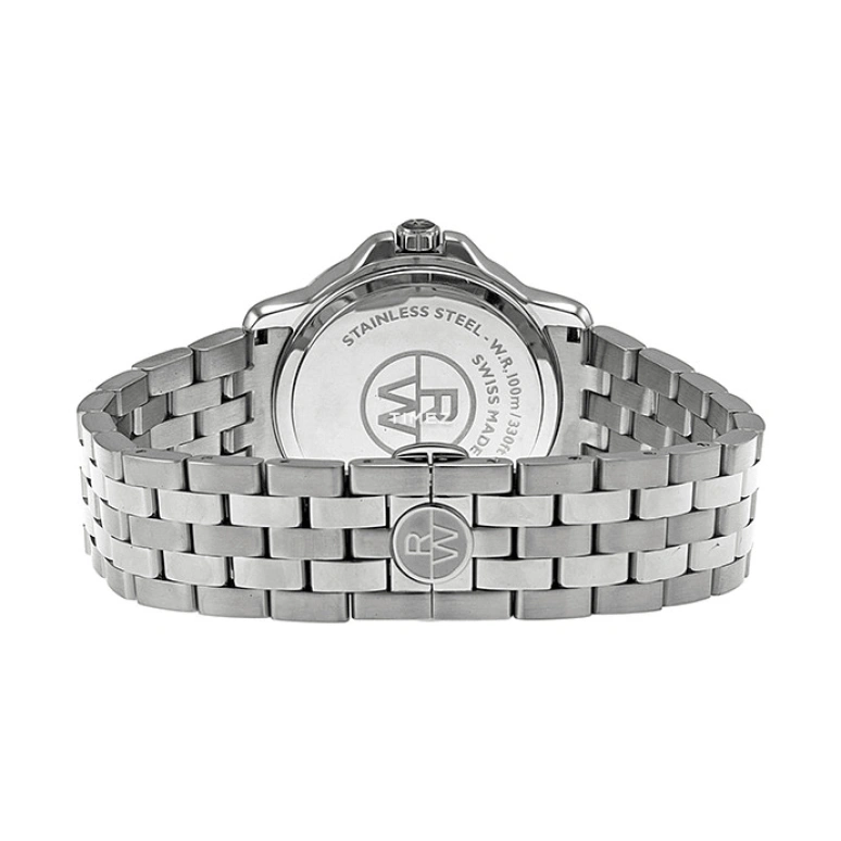 Raymond Weil,Men’s 39mm,39mm,Stainless Steel,White,Quartz,Day,Sapphire,Crystal Glass,5591,5591-ST-00300