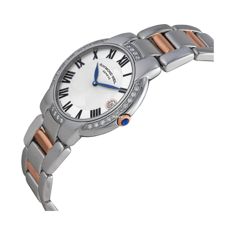 Raymond Weil,Women’s 35mm,35mm,Stainless Steel,Silver,Grey,Quartz,Day,Sapphire,Crystal Glass,5235,5235-S5S-01659