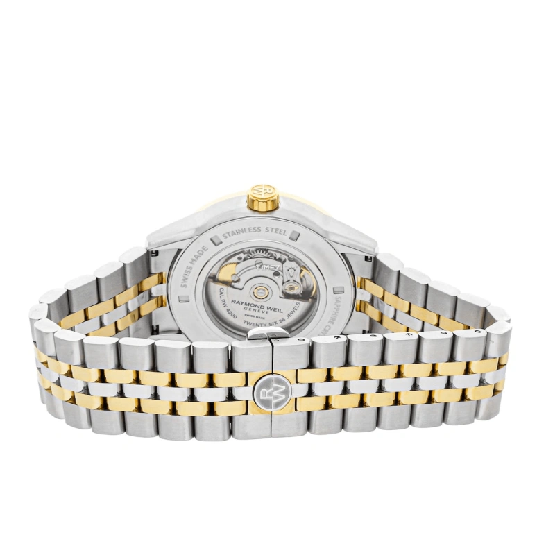 Raymond Weil,Men’s 42mm,42mm,Stainless Steel,Silver,Automatic,Day,Sapphire,Crystal Glass,2731,2731-STP-65001