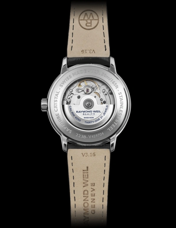 Raymond Weil,Men’s 39.50mm,39.50mm,Stainless Steel,Blue,Automatic,Day,Sapphire,Crystal Glass,2238,2238-STC-50001