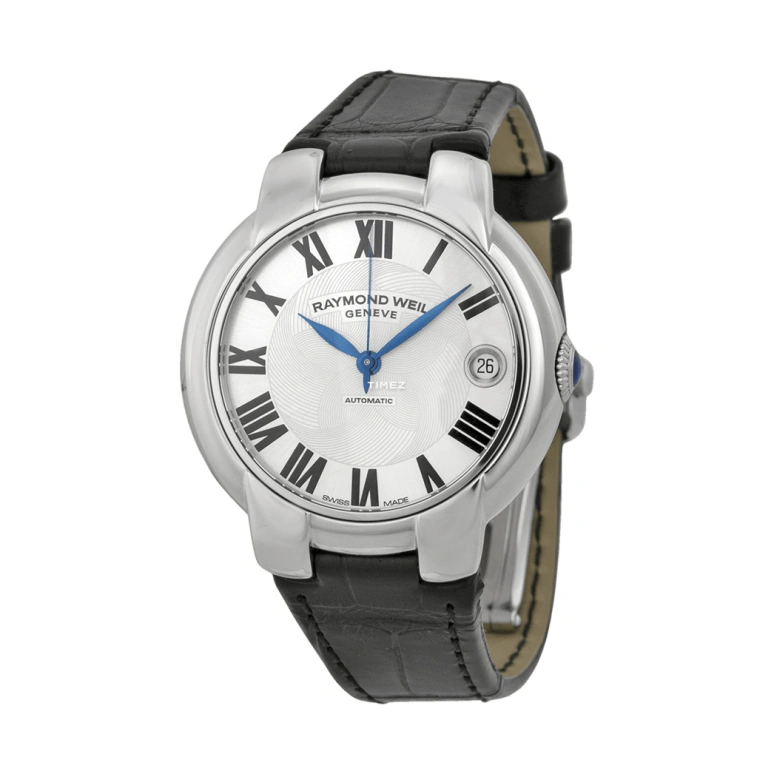 Raymond Weil,Women’s 35mm,35mm,Stainless Steel,Silver,Grey,Automatic,Day,Sapphire,Crystal Glass,2935,2935-STC-01659