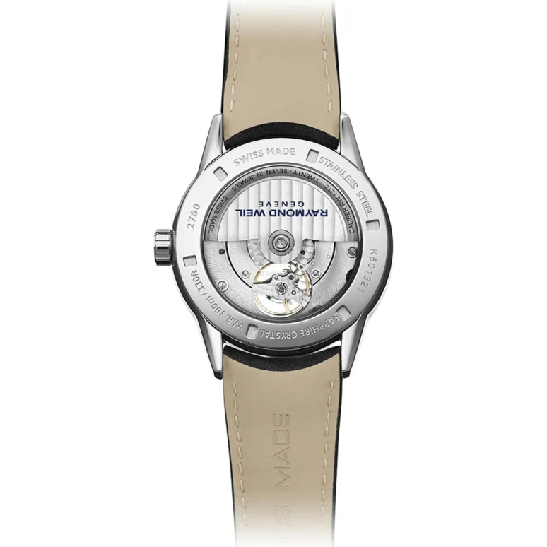 Raymond Weil,Men’s 42mm,42mm,Stainless Steel,Black,Automatic,Tourbillon,Sapphire,Crystal Glass,2780,2780-SL5-20001