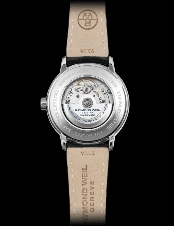 Raymond Weil,Men’s 40mm,40mm,Stainless Steel,Silver,Grey,Automatic,Day,Sapphire,Crystal Glass,2237,2237-STC-05658