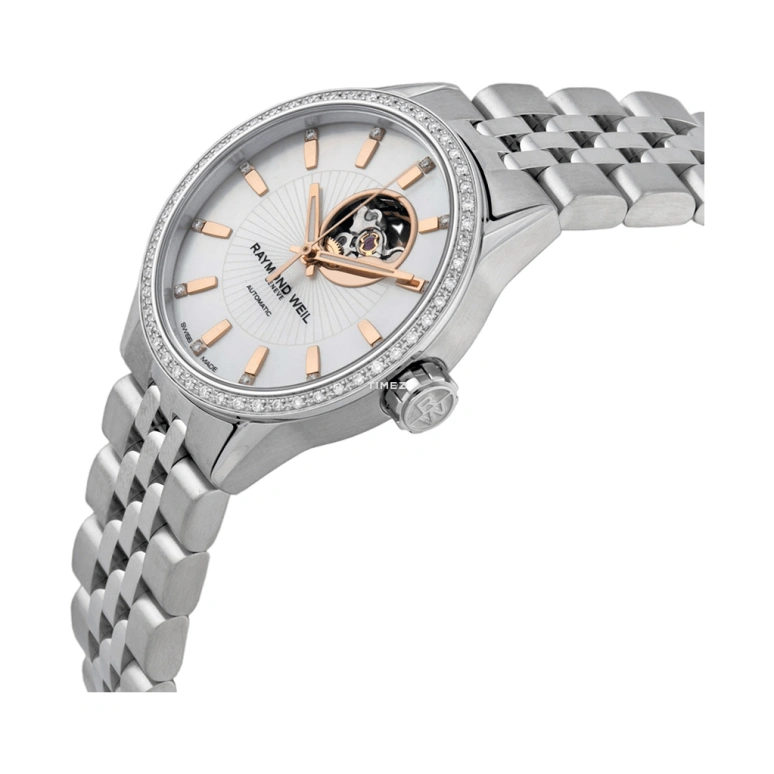 Raymond Weil,Women’s 29mm,29mm,Stainless Steel,Silver White,Automatic,Sapphire,Crystal Glass,Round,2410,2410-STS-97981