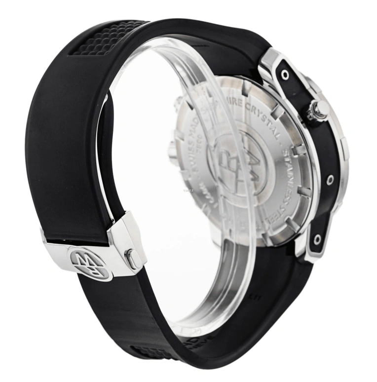 Raymond Weil,Men’s 46mm,46mm,Stainless Steel,Black,Automatic,Chronograph,Day,7800,7800-SR1-05207