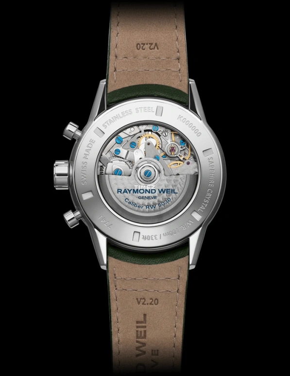 Raymond Weil,Men’s 43.50mm,43.50mm,Stainless Steel,Green,Automatic,Chronograph,Sapphire,7741,7741-SC7-52021