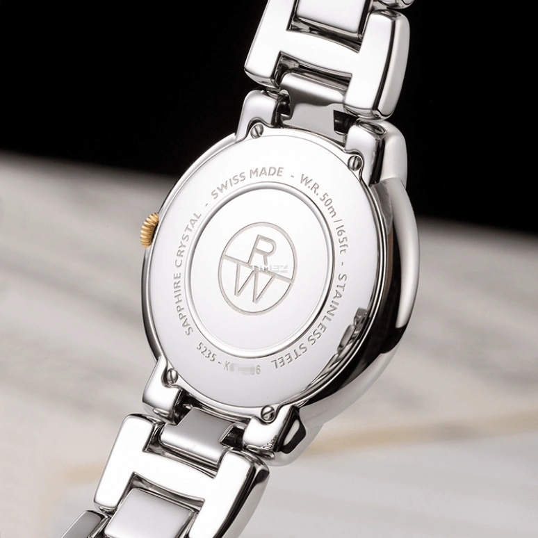 Raymond Weil,Women’s 35mm,35mm,Stainless Steel,Silver,Quartz,Day,Sapphire,Crystal Glass,5235,5235-S5S-00659