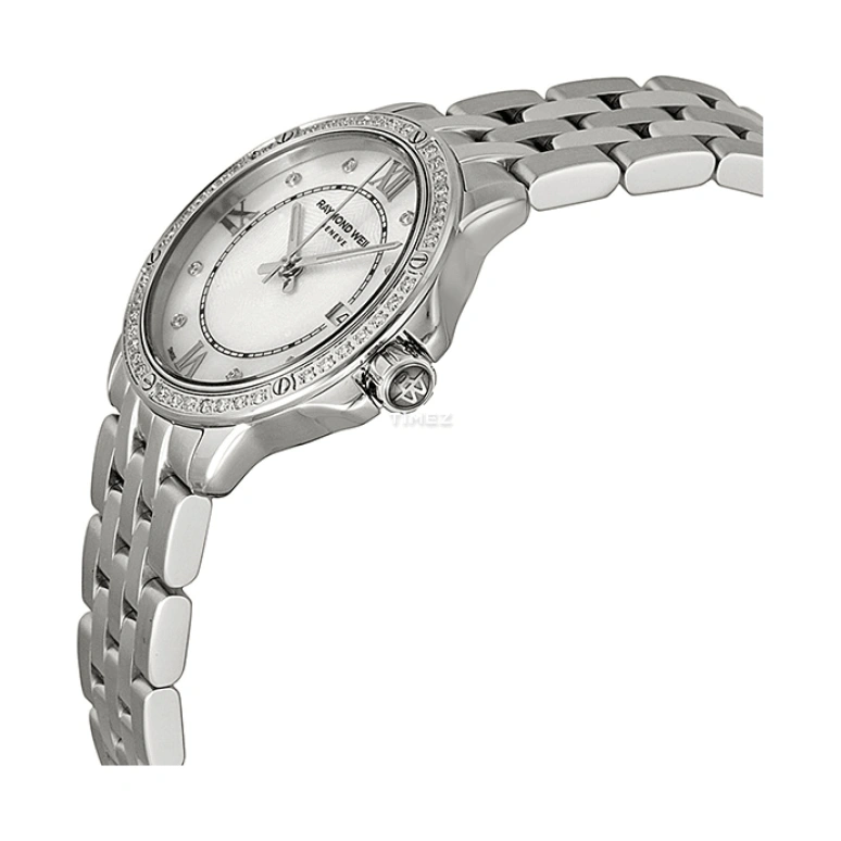 Raymond Weil,Women’s 28mm,28mm,Stainless Steel,Silver White,Quartz,Day,Sapphire,Crystal Glass,5391,5391-STS-00995
