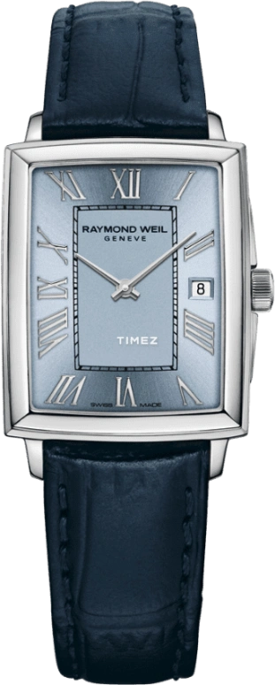 Raymond Weil,Women’s 23x28mm,23x28mm,Stainless Steel,Silver White,Quartz,Day,Sapphire,Crystal Glass,5925,5925-STC-00550