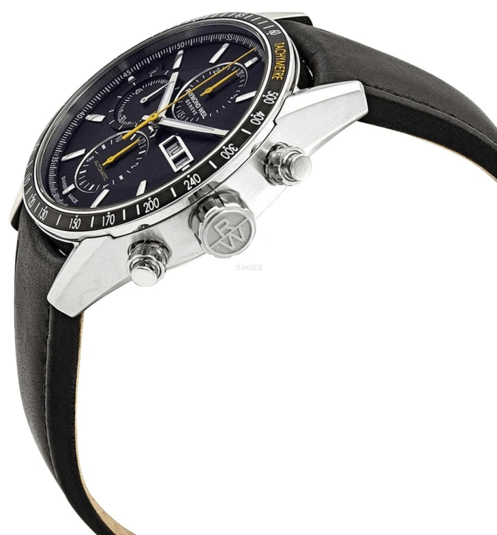 Raymond Weil,Men’s 42mm,42mm,Stainless Steel,Black,Automatic,Chronograph,Date,Day,7731,7731-SC1-20121