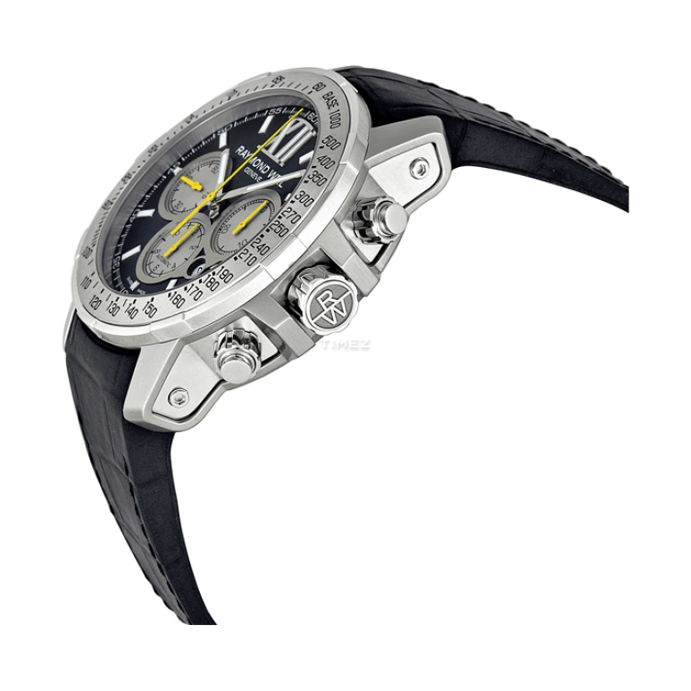 Raymond Weil,Men’s 46mm,46mm,Titanium,Black,Automatic,Chronograph,Day,7800 TIR 00207