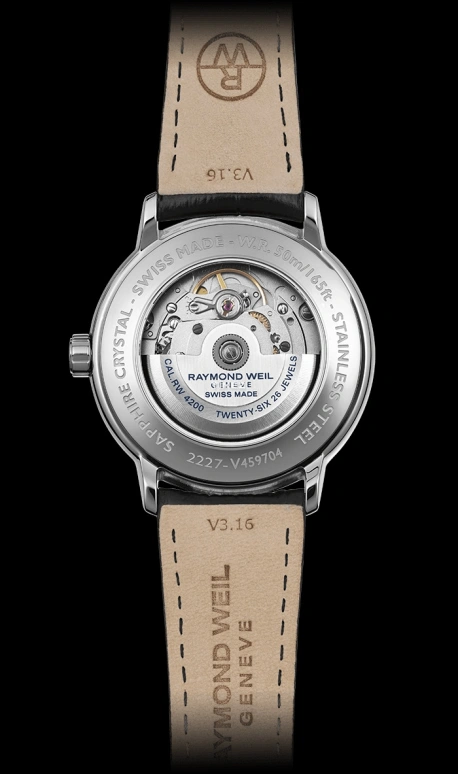 Raymond Weil,Men’s 40mm,40mm,Stainless Steel,Silver,Automatic,Sapphire,Crystal Glass,Round,2227,2227-STC-00659